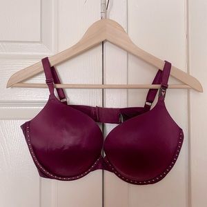 VS by Victoria's Secret 36DD Very Sexy Maroon/Burgundy Push-up Bra - NEW